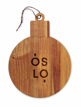Logo trade promotional merchandise image of: Acacia wood serving board