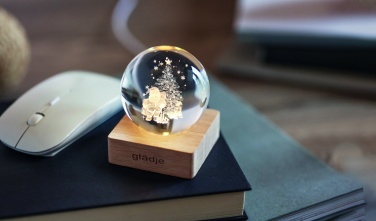 Logotrade business gift image of: Christmas LED crystal ball