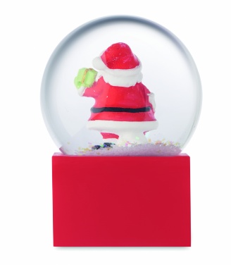 Logotrade advertising product picture of: Small snow ball glass ornament