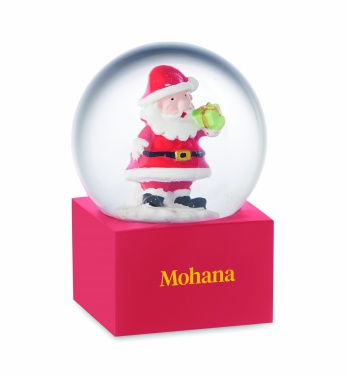 Logo trade promotional items picture of: Small snow ball glass ornament