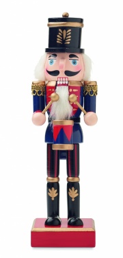 Logo trade promotional gifts image of: Nutcracker character in wood