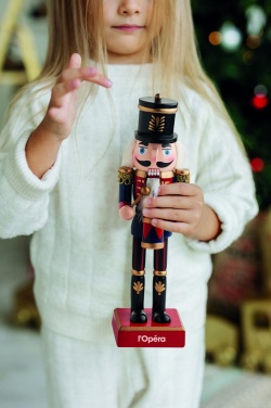 Logotrade promotional item picture of: Nutcracker character in wood