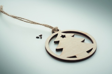 Logotrade promotional item image of: Wooden tree shape hanger