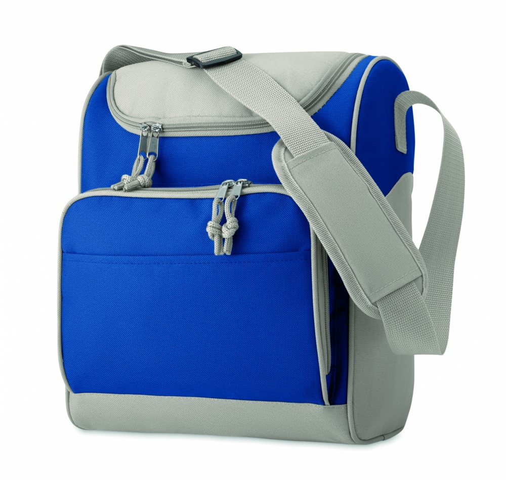 Logo trade business gift photo of: Cooler bag with front pocket