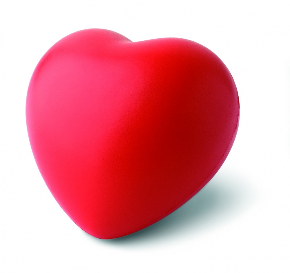 Logo trade advertising products image of: Anti-stress heart PU material