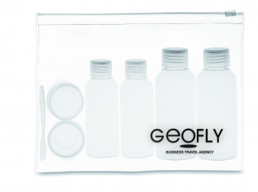 Logo trade promotional products picture of: Travelling pouch with bottles