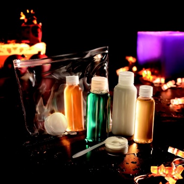 Logotrade promotional giveaway picture of: Travelling pouch with bottles