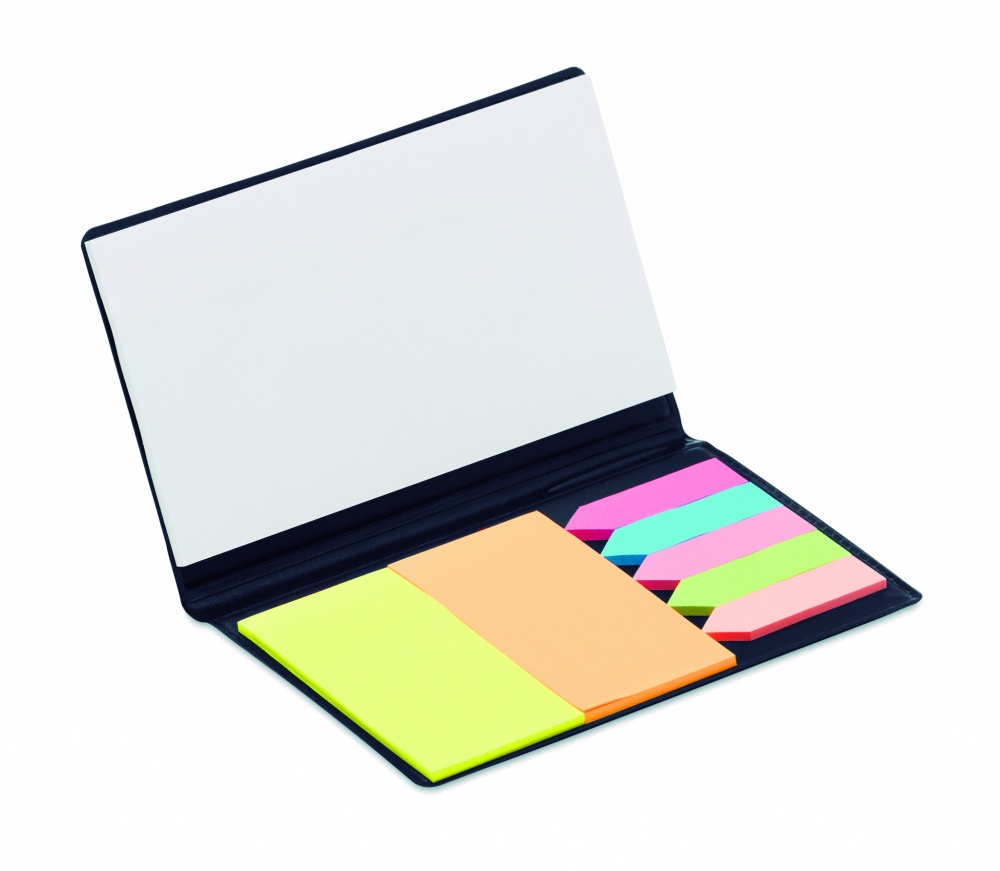 Logo trade business gift photo of: Memo pad with page markers