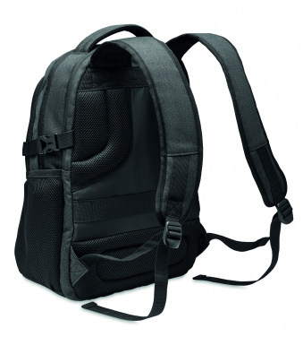 Logotrade promotional gift image of: 600D RPET laptop backpack