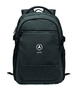 Logotrade promotional merchandise photo of: 600D RPET laptop backpack