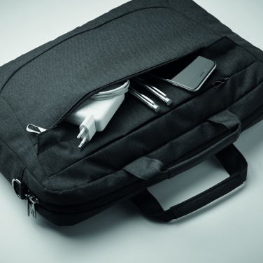 Logo trade promotional items picture of: 600 RPET laptop bag