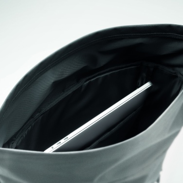 Logo trade promotional item photo of: Reflective Rolltop backpack