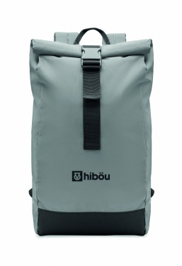 Logo trade promotional merchandise image of: Reflective Rolltop backpack