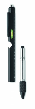 Logotrade advertising product picture of: Spirit level pen with ruler