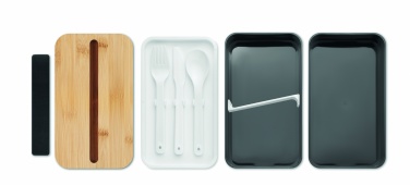 Logo trade promotional merchandise picture of: Recycled PP lunch box