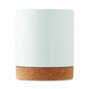 Logotrade promotional items photo of: Sublimation ceramic cork mug