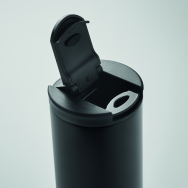 Logo trade promotional merchandise picture of: Double wall bottle 330 ml