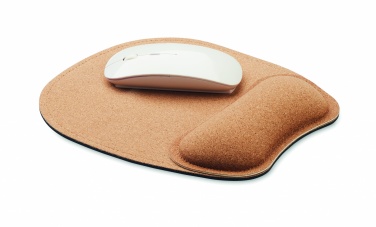 Logo trade promotional products image of: Ergonomic cork mouse mat