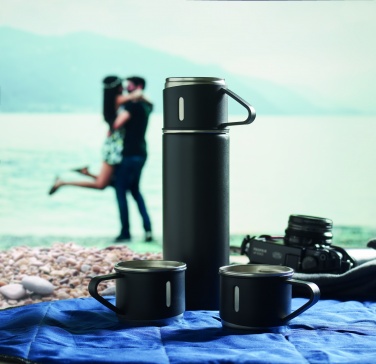 Logotrade promotional giveaways photo of: Double wall bottle and cup set
