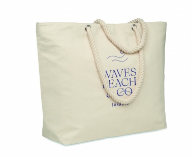 Logotrade promotional giveaway image of: Beach cooler bag in cotton