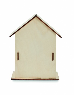 Logo trade business gift photo of: DIY wooden bird house kit