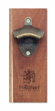 Logo trade corporate gifts picture of: Wall mounted bottle opener