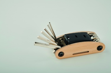 Logo trade promotional item photo of: Multi tool pocket in bamboo