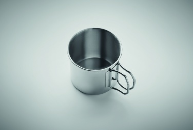Logo trade promotional giveaway photo of: Stainless steel mug 330 ml