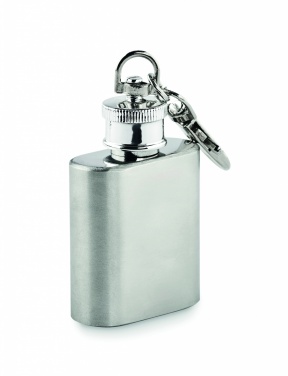 Logo trade promotional products picture of: Hipflask key ring Joensuu