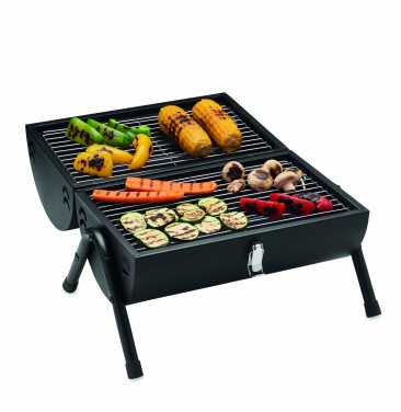 Logo trade promotional item photo of: Portable barbecue with chimney