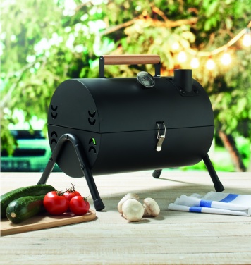 Logo trade business gift photo of: Portable barbecue with chimney