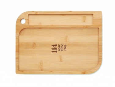Logo trade advertising products picture of: Meal plate in bamboo
