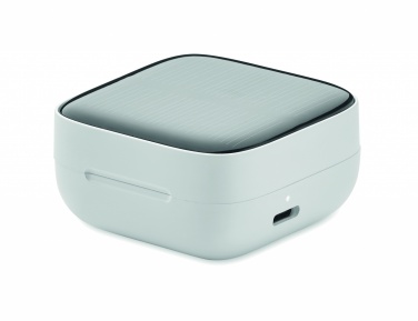 Logo trade promotional items picture of: TWS earbuds with solar charger