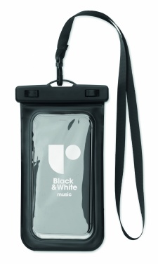 Logo trade promotional giveaways picture of: Waterproof smartphone pouch