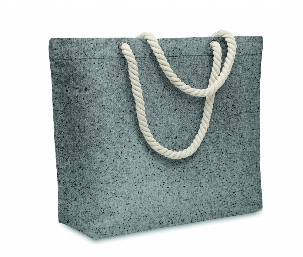 Logo trade promotional gifts picture of: Cord handle beach bag 220gr/m²