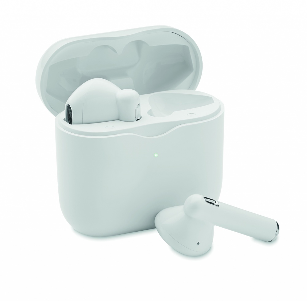 Logotrade business gift image of: TWS earbuds with charging base