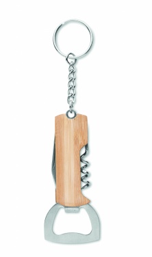 Logo trade promotional items image of: 3 in 1 bamboo pocket tool