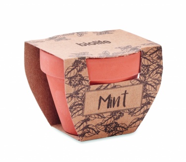 Logotrade promotional product image of: Terracotta pot mint seeds