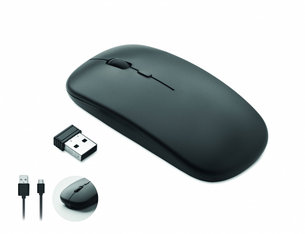 Logotrade promotional merchandise picture of: Rechargeable wireless mouse
