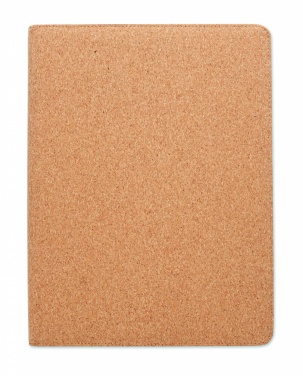 Logo trade promotional gift photo of: A4 cork conference folder