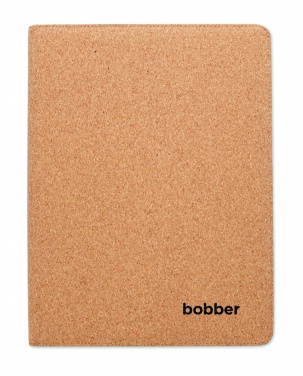 Logo trade promotional giveaways picture of: A4 cork conference folder