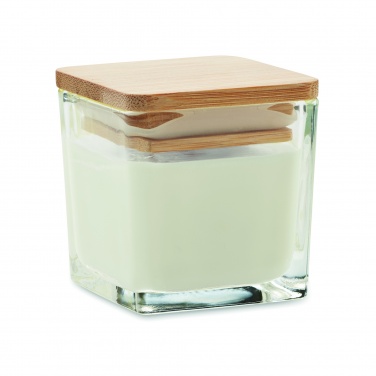Logotrade corporate gift picture of: Squared fragranced candle 50gr