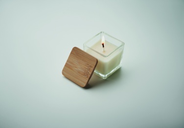Logotrade promotional gifts photo of: Squared fragranced candle 50gr