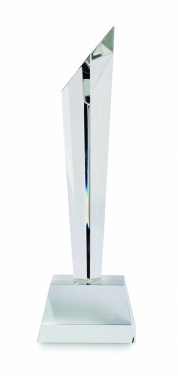 Logo trade promotional products image of: Crystal award in a gift box