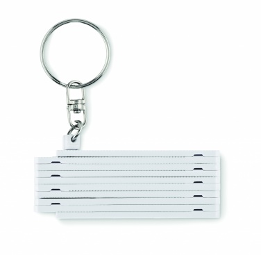 Logotrade promotional product image of: Carpenters ruler key ring 50cm Kotka