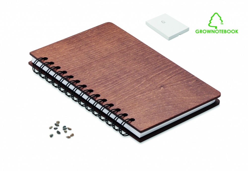 Logotrade corporate gifts photo of: A5 Birch tree GROWBOOK™