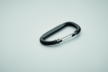 Logo trade promotional product photo of: Carabiner clip in aluminium.