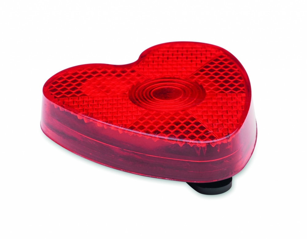 Logotrade promotional giveaway image of: Heart shaped reflector light