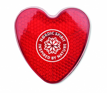 Logotrade corporate gifts photo of: Heart shaped reflector light
