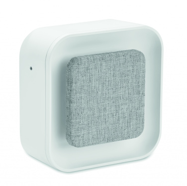 Logo trade promotional giveaways picture of: Recycled ABS/RPET alarm clock Stuttgart